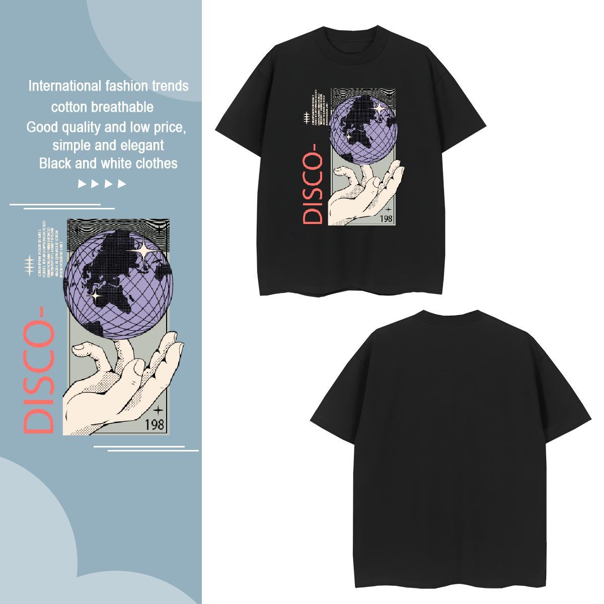 Soft earth Mens T Shirts Sports Casual Tshirts 230g Cotton Designer Breathable Skull Tees Shirts