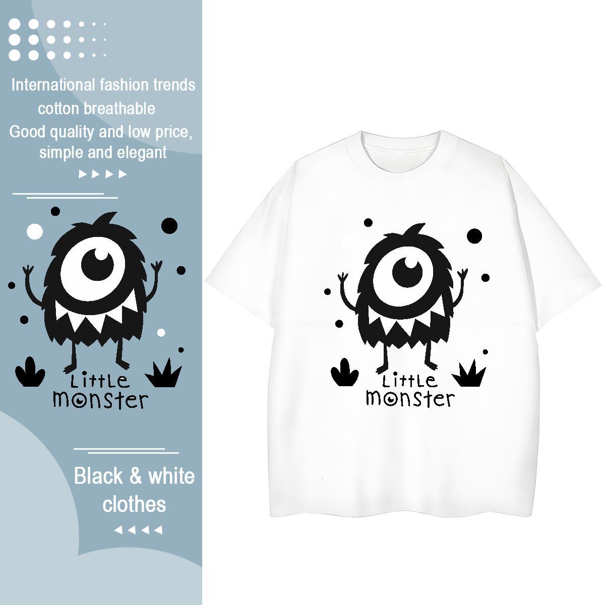 High quality Tshirt for Man Woman 230g Cotton cute Street Casual T-Shirts for Women Breathable Short Sleeve Custom Print Oversized Polos
