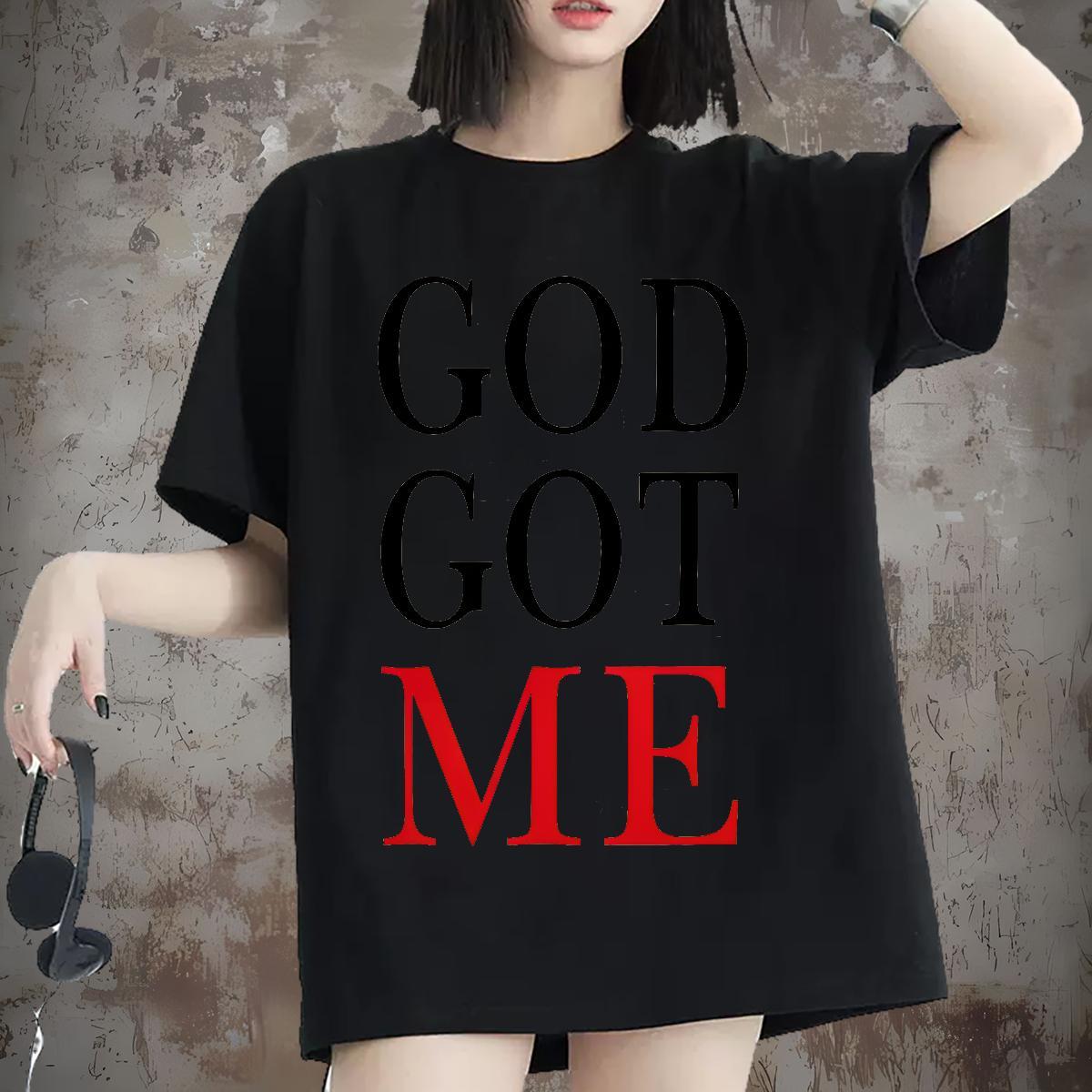 Wholesale Couples T Shirts 230g Cotton letter Daily Wear T-Shirts for Women Breathable Crew Neck Cartoon Floral Printing Tops Tees