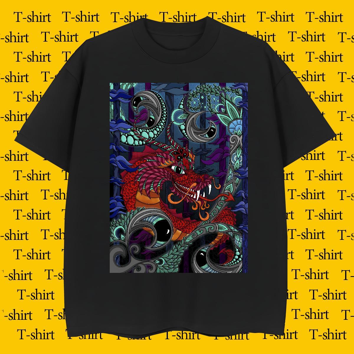Brand Men Tops Tees Sports Casual 230g Pure Cotton Custom Anime Breathable Short Sleeve terror T Shirt For Man 2024 Polos