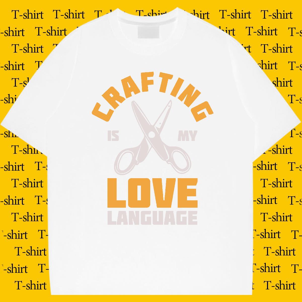 TOP Quality scissors T-Shirts Daily Outfit Men Clothes T-Shirt 230g Pure Cotton 2024 New Breathable Crew Neck Graphic Polos