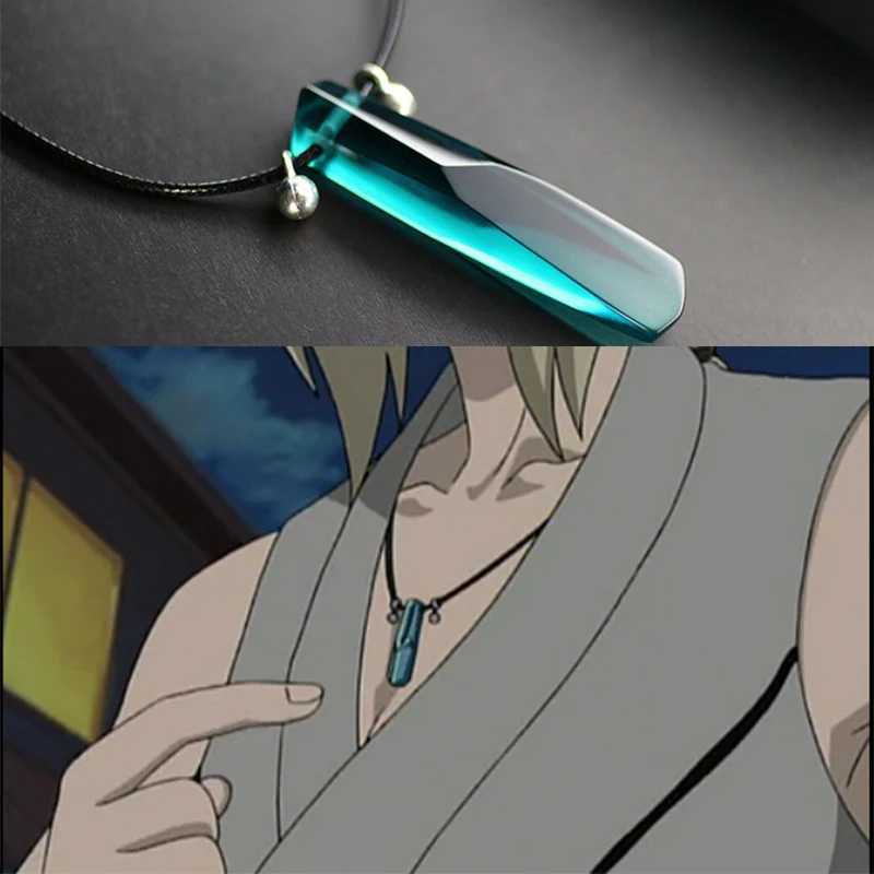 Anime NARUTO Tsunade Uzumaki Naruto Cosplay High Quality Chakra Necklace Pendant Halloween Jewelry Accessories Men Women Gift Y240821