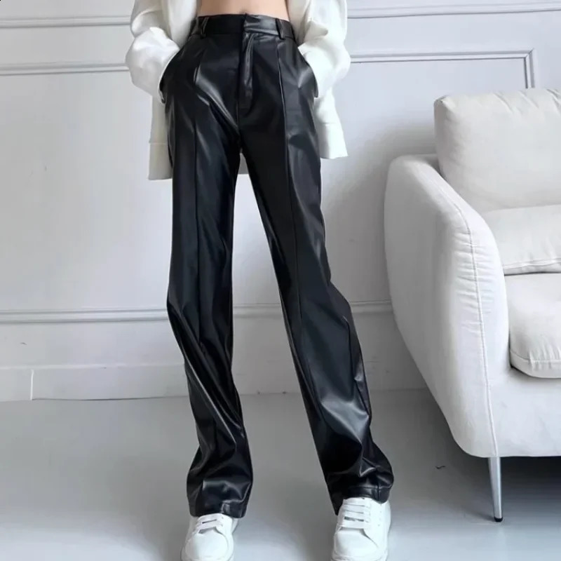 In Woman Trousers Autumn Winter Pants for Women Slacks Casual One Size Elastic Xxl G Harajuku Y2k Streetwear High Quality 240821
