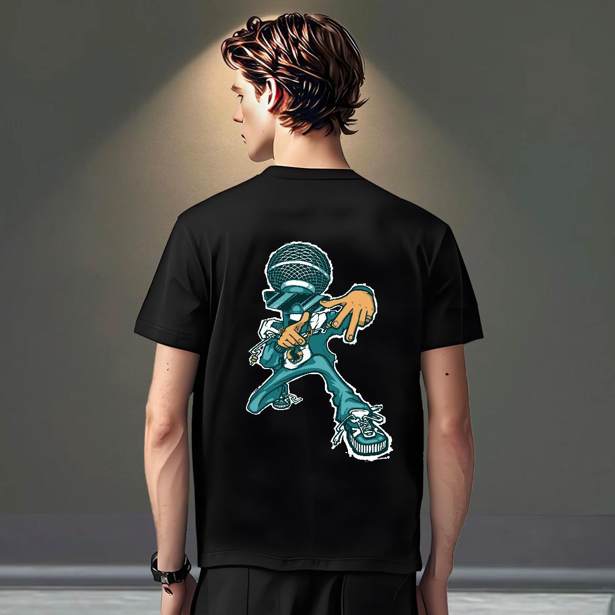 Brand Men Tees Outdoor 100% Cotton 230g Custom Cartoon Breathable Short Sleeve ET Mens T Shirts Fashion Design Clothes