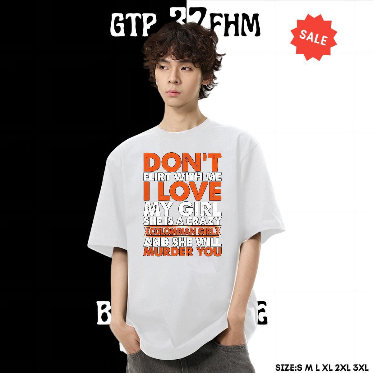 Cool Design Mens Tshirts Casual Beach 230g Cotton DIY Printed O-Neck Short Sleeve letter T Shirt For Man Free Shipping Tees Shirts