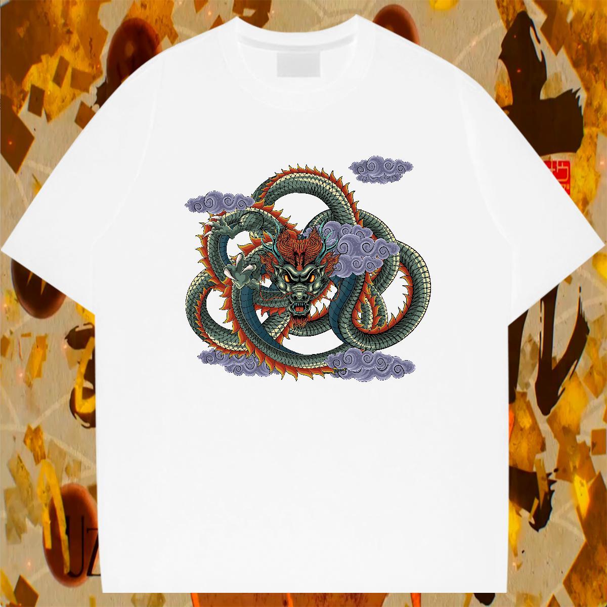 Designer Tshirts Hip Hop 230g 100% Cotton Custom Big Size Pure Cotton fierce T shirt Customized Clothes