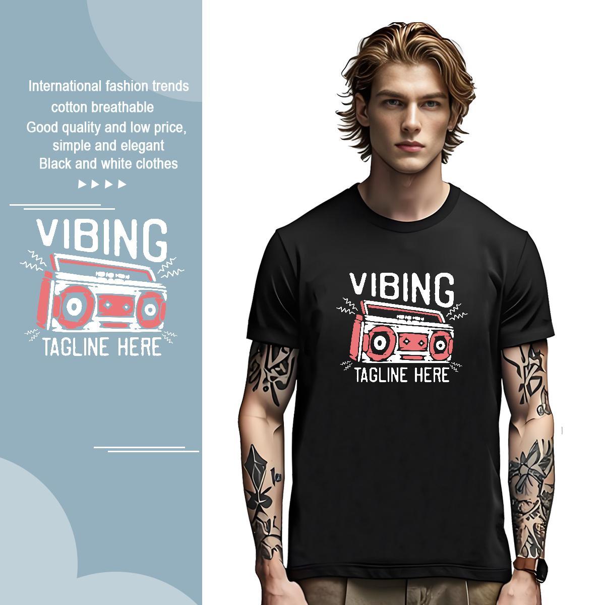Cool letter T-Shirts for Men Street Men Tshirts 100% Cotton 230g Stylist Breathable Oversized 4XL Tops