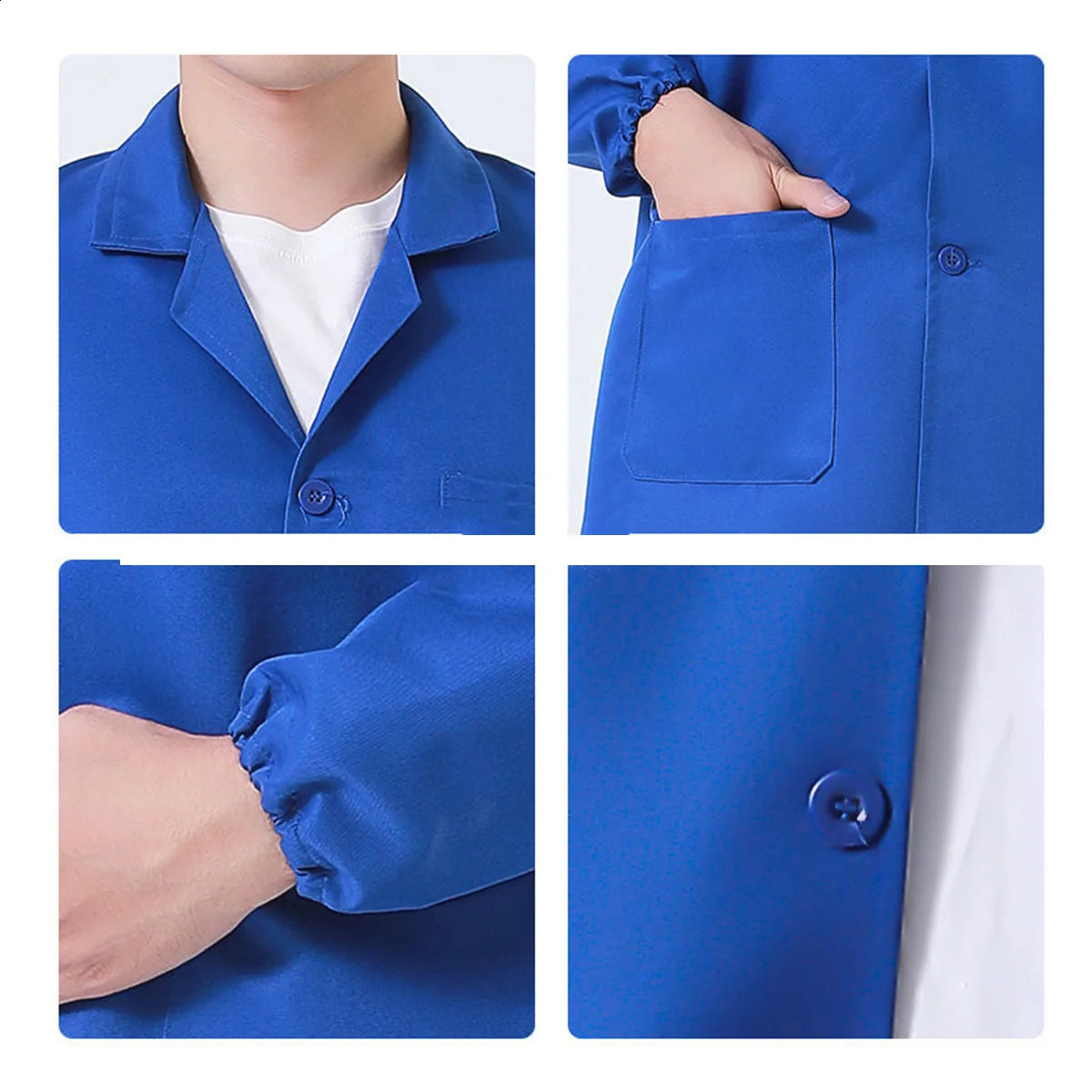 Labor insurance womens work dust cover coat long coat jacket male warehouse keeper breeder handling clothes labor insurance wom 240822