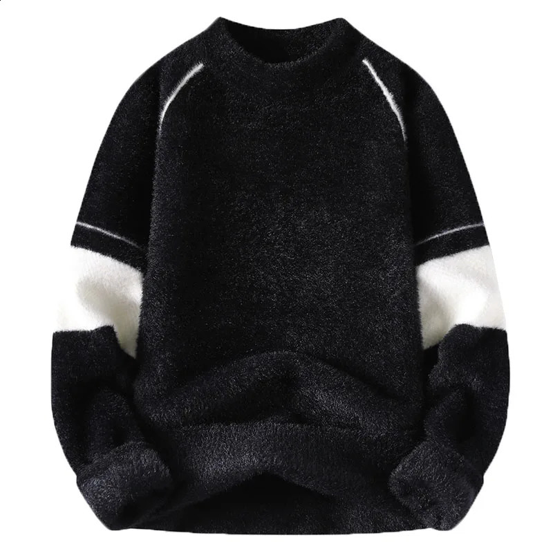 Mens Sweater Winter Thick Warm Fashion Long Sleeve M3XL MY83 240821