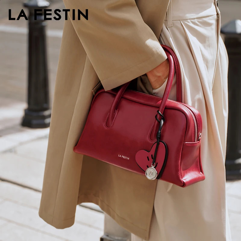 LA FESTIN Original Handbag Womens y ner Shoulder Bag Large Capacity Cross Body M 240821
