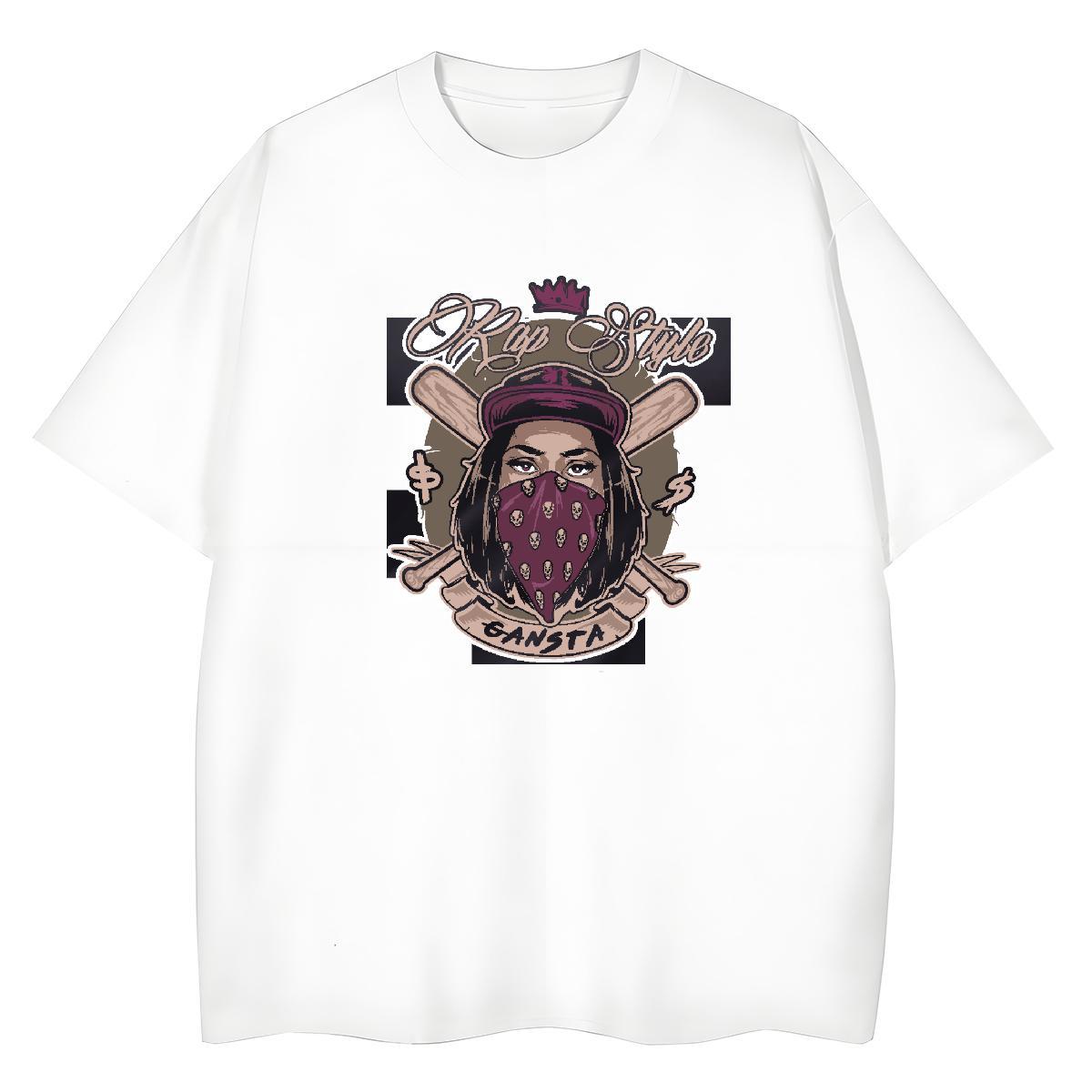 Custom T shirt Breathable 100% Cotton 230g Couples T Shirts Custom Print Oversized ET Casual Soft Clothes