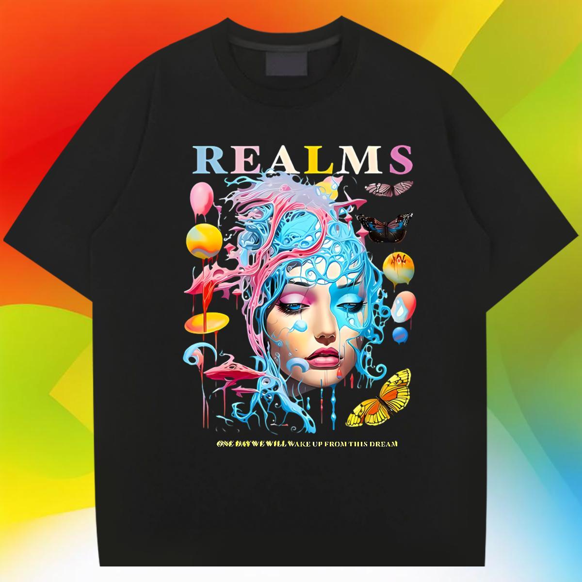 Wholesale women Mens T Shirts Street Casual Tshirts 230g Pure Cotton DIY Customized Crew Neck Oversized 4XL Tee Shirt