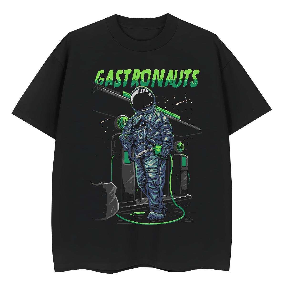 High quality Women Tees 230g Pure Cotton spaceman Home Outdoor T-Shirts Comfortable Customized Top Tees