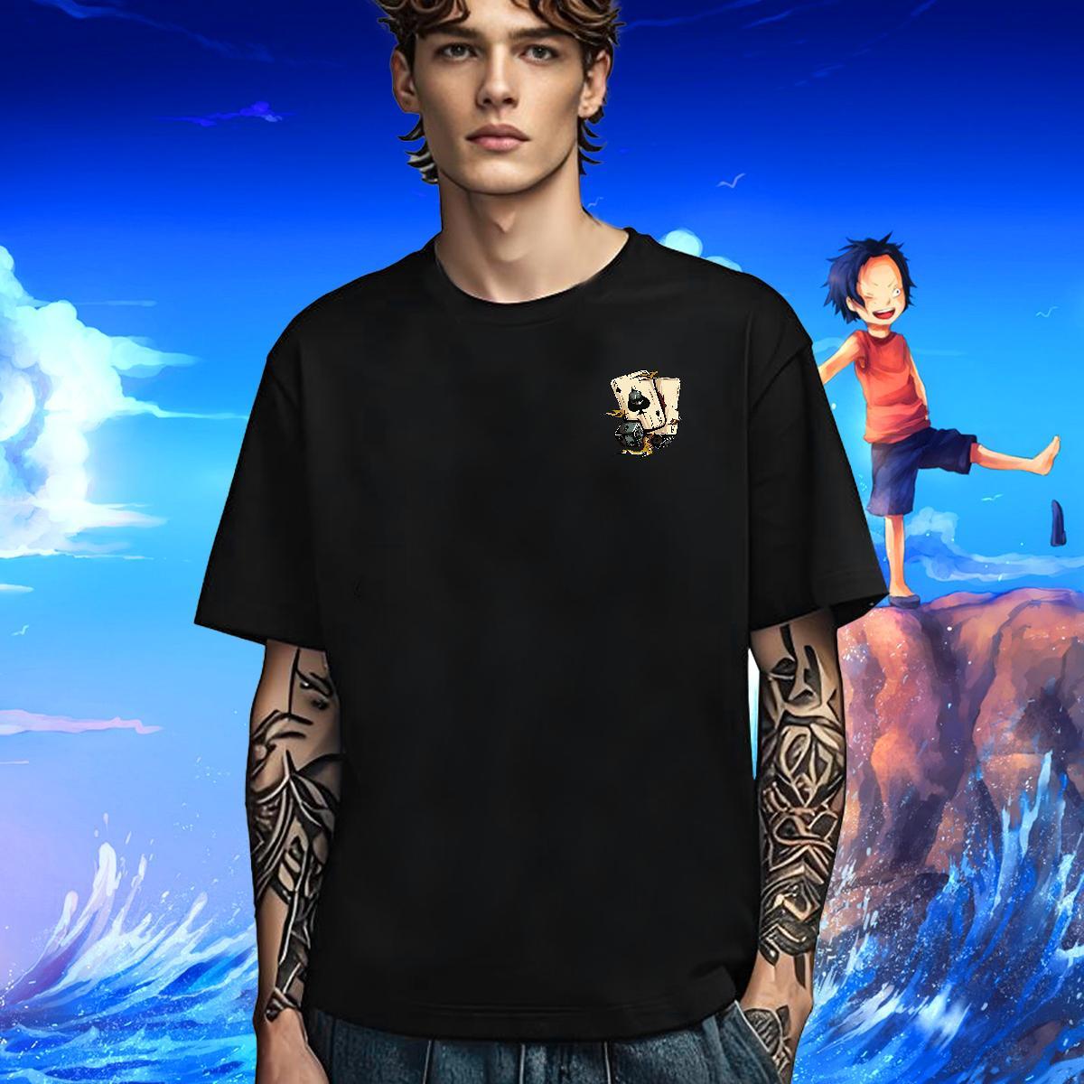2024 New dice Tshirts 230g Cotton Mens T Shirts DIY Printed Casual Daily Wear Crew Neck Free Shipping Polos