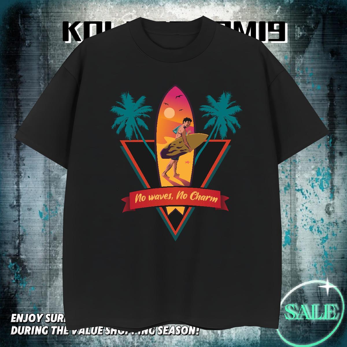 Designer Men Tees Casual 230g Pure Cotton Cartoon Print Breathable Short Sleeve beach T-Shirts for Men New Designer Tshirts