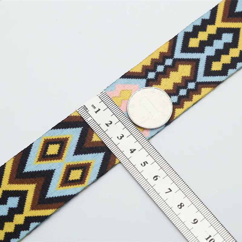 Womens handbag strap detachable DIY shoulder strap rainbow handbag accessory cross body messenger nylon bag strap 240821