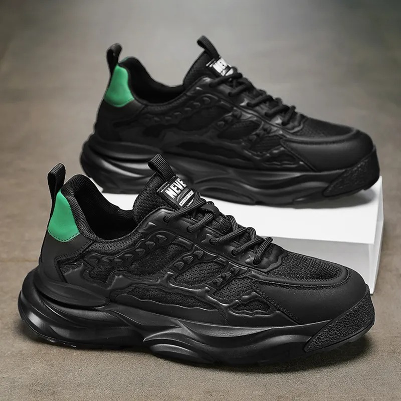 Men's leisure men's breathable and New trendy versatile mesh dad shoes