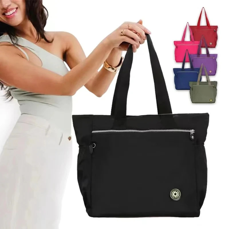 Waterproof Oxford luggage bag large capacity womens travel bag shoulder bag suitcase Bolsa De Viagem womens handbag shopping bag 240821