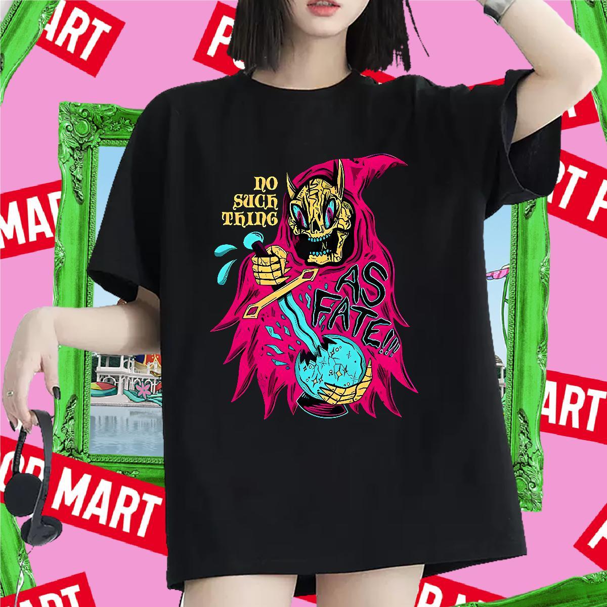 2024 Designer T-Shirts 100% Cotton 230g Crew Neck Breathable Street angry Womens Tshirts Nice White Plus Size Polos