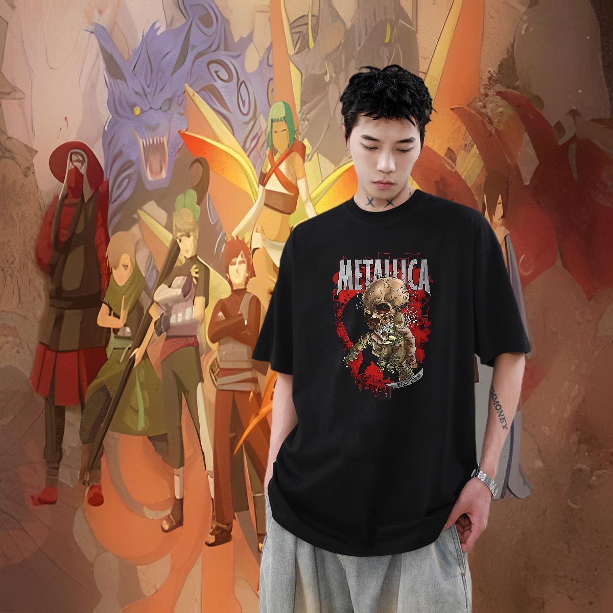 Designer Street Men Tees scary Crew Neck Breathable 100% Cotton 230g T Shirt For Man Brand Customized Polos