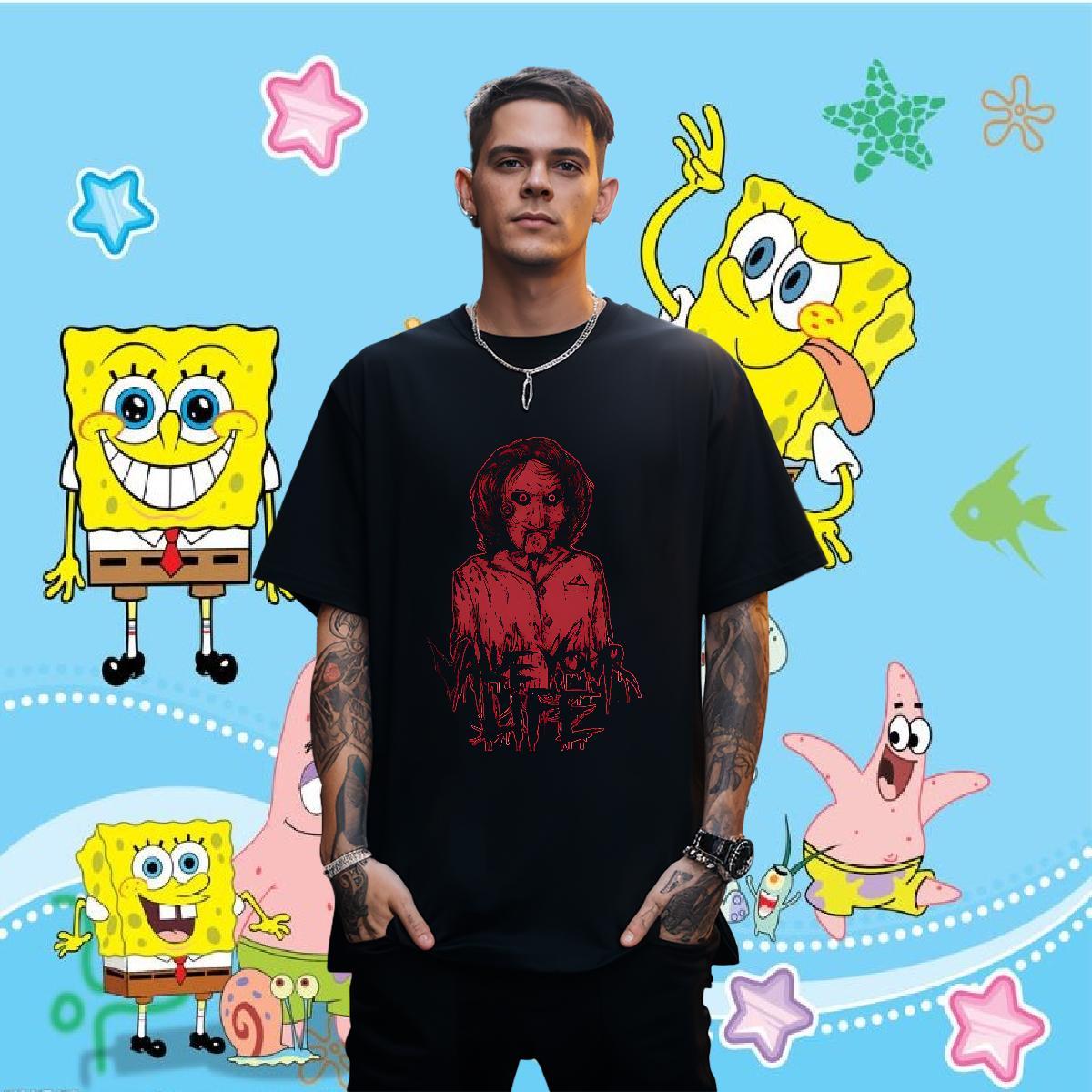 2024 Designer skull Men Clothes T-Shirt 230g Cotton Men T Shirts Custom Cartoon Street wear Hip Hop O Neck Short Sleeves High Quality Top Tees