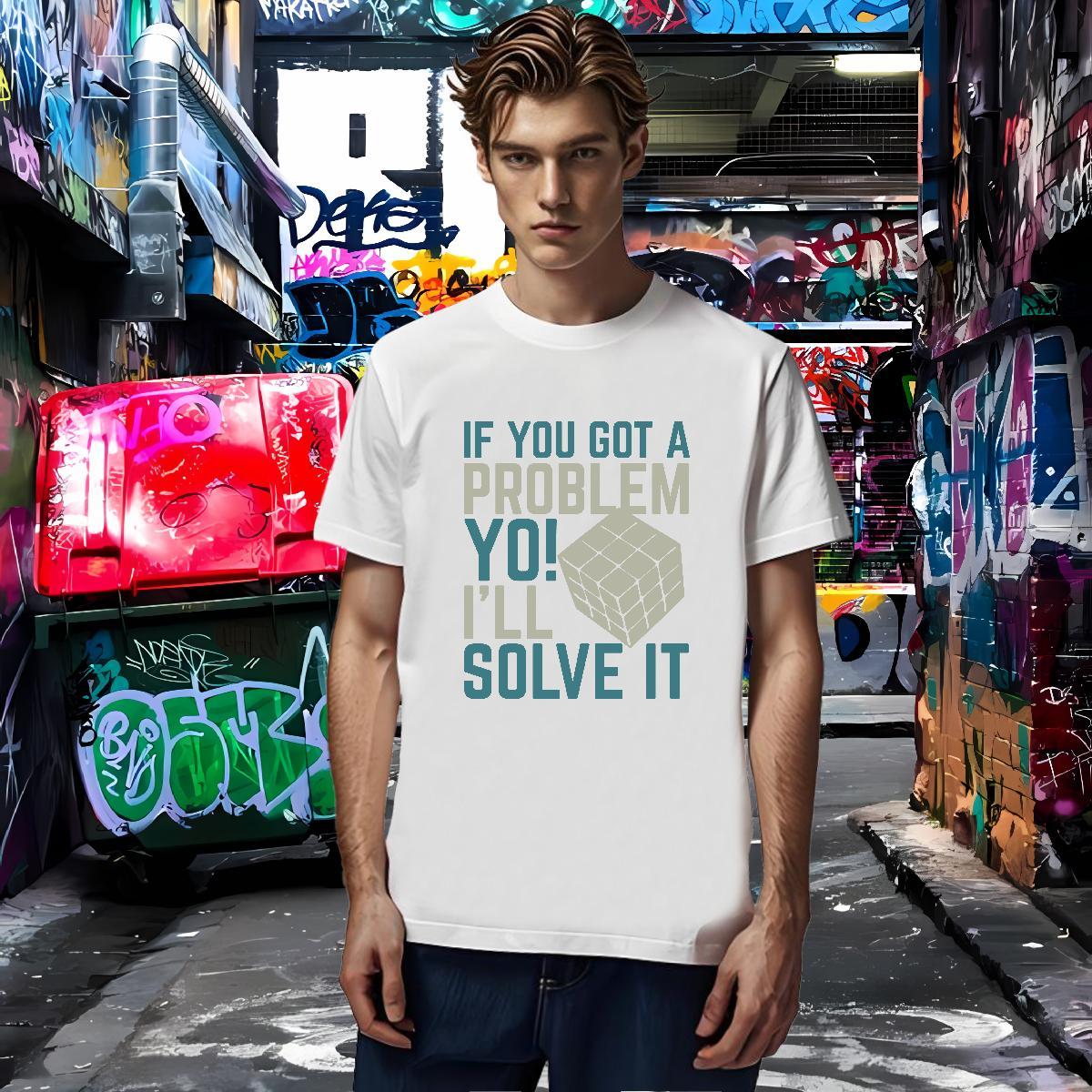 Comfortable cube Man T Shirts Beach Men Tops Tees 230g Pure Cotton Classic Casual Breathable Soft Customized Print Clothings