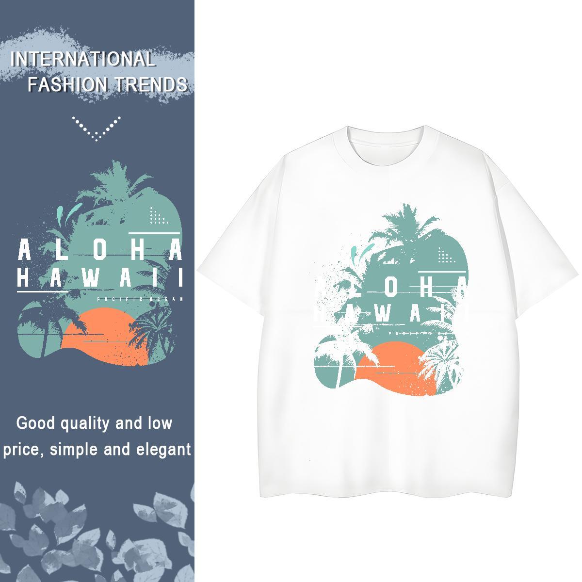 Soft Tshirt for Man Woman 230g Cotton painting Sport Womens T Shirts Breathable Custom Printed Tops