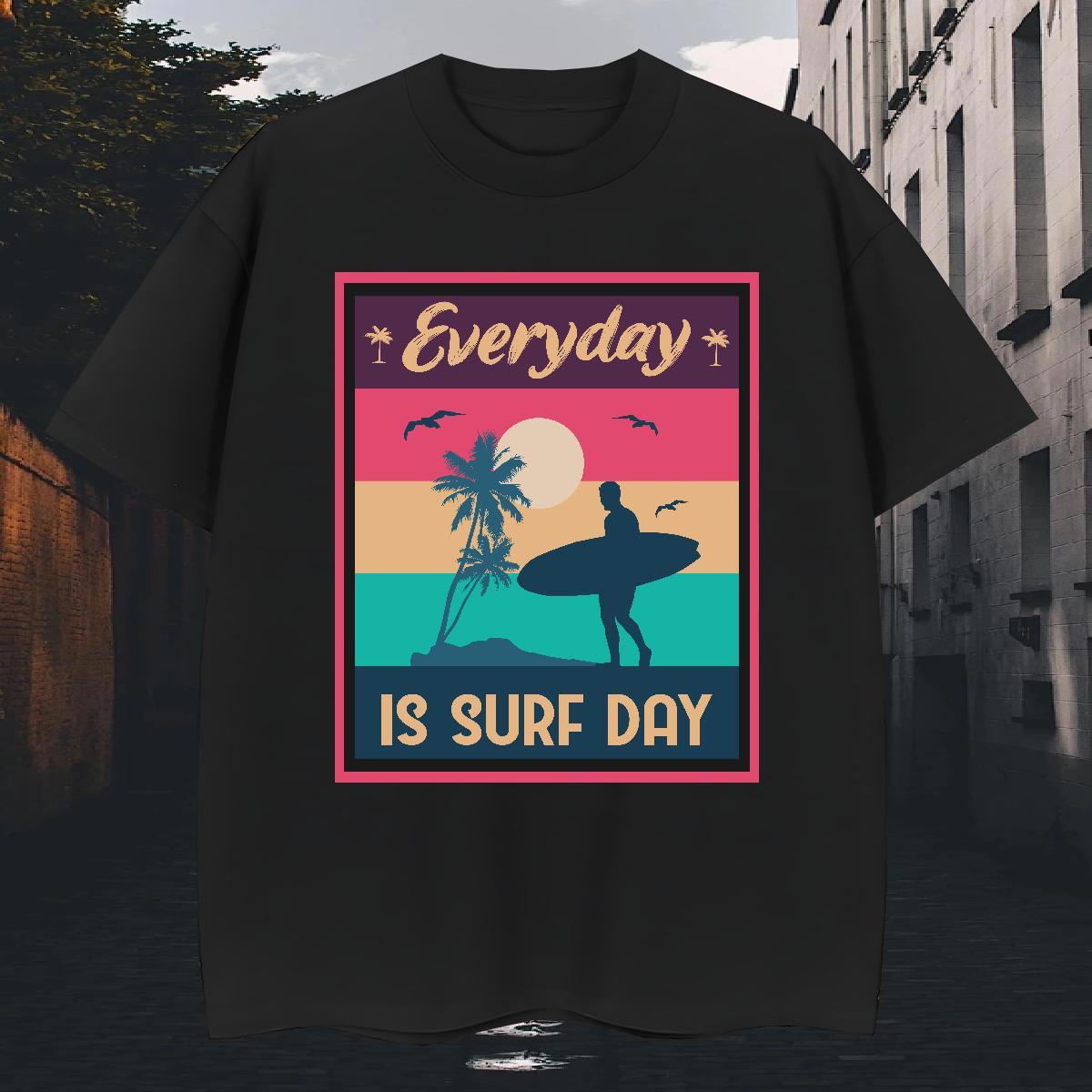 Loose Men Tshirts Street wear Hip Hop 230g Pure Cotton Oversized Breathable beach T Shirt For Man Custom Top Tees