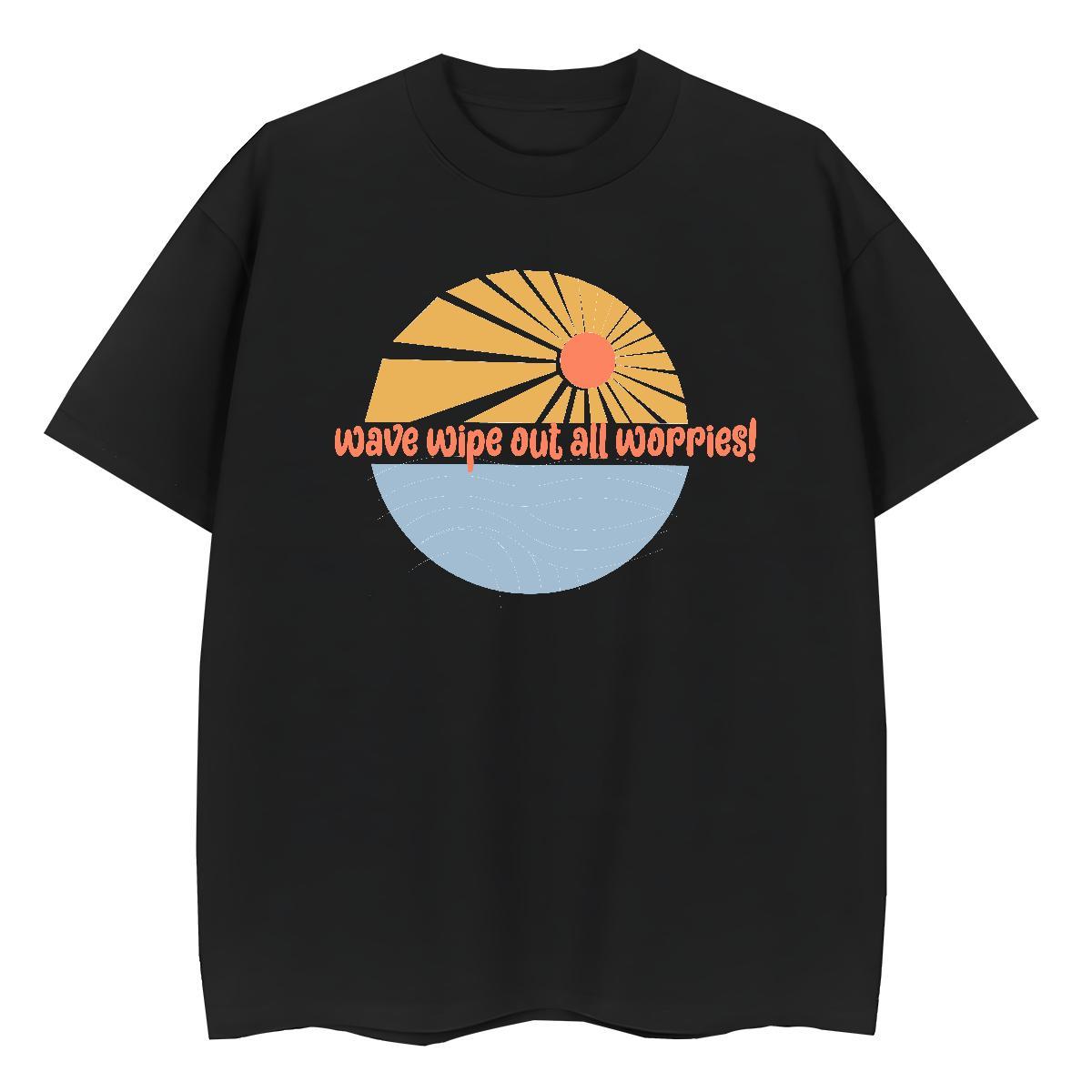 Soft Woman Tshirt 230g Cotton beach Casual Daily Wear Womens T Shirts Short Sleeve O-Neck Customized Tshirts