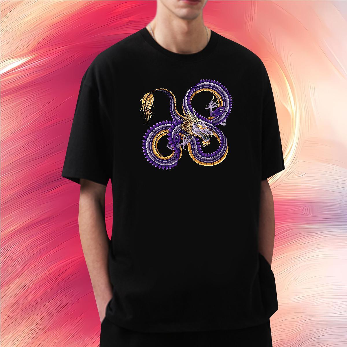 Loose Fit ferocity T-Shirts Outdoor Tshirts 230g 100% Cotton Stylist Breathable Crew Neck Cartoon Print Tops Tees