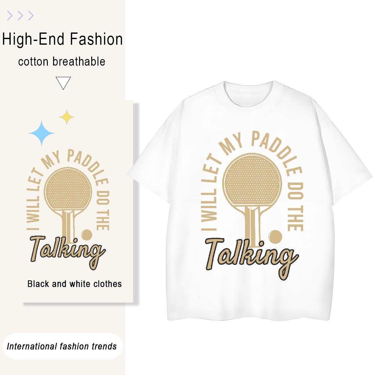 Loose Couples T Shirts 230g 100% Cotton monogram Sports Street Wear T-Shirts O Neck Short Sleeves Custom Cartoon Top Tees
