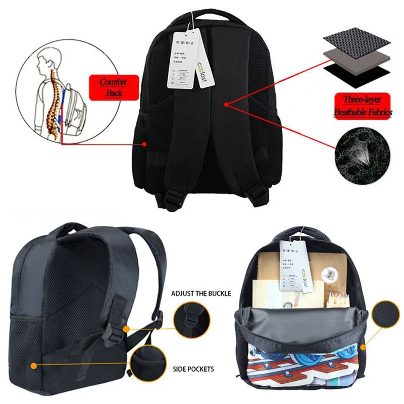 2024 New Black Myth Wukong game surrounding student backpack cartoon bag kindergarten 3-5 year old children bag
