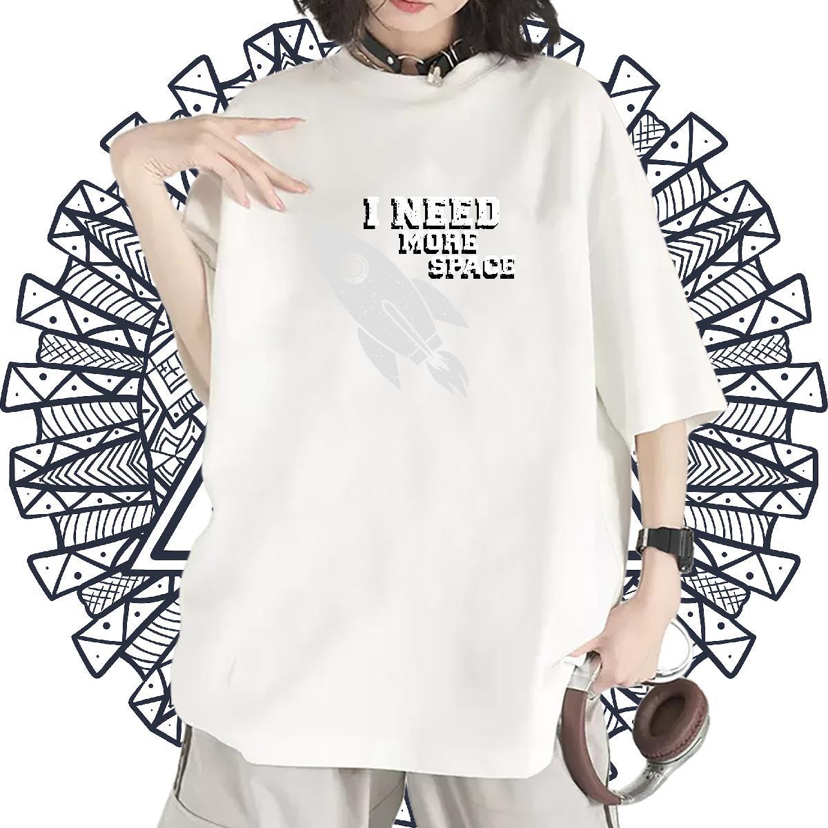 Brand Couples T Shirts 230g Cotton letter Casual Beach Womens T Shirts Crew Neck Plus Size Custom Tees Shirts