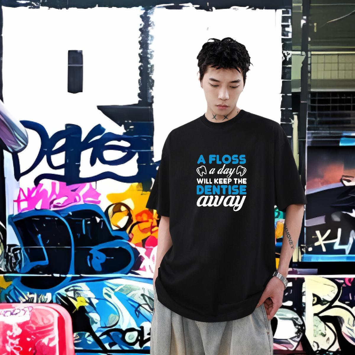 2024 Designer Street Wear Men Tshirts letter Pure Cotton 230g Pure Cotton T-Shirts Free Shipping Skull Tees Shirts