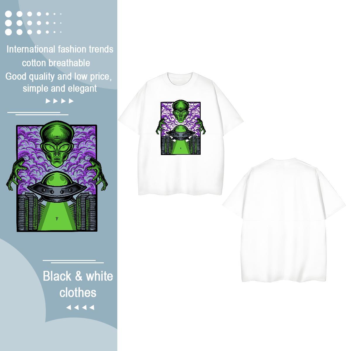 2024 Designer T Shirts Women Short sleeve Soft 230g Pure Cotton Woman Tshirt Custom Printing ET Sport Wholesale Clothings