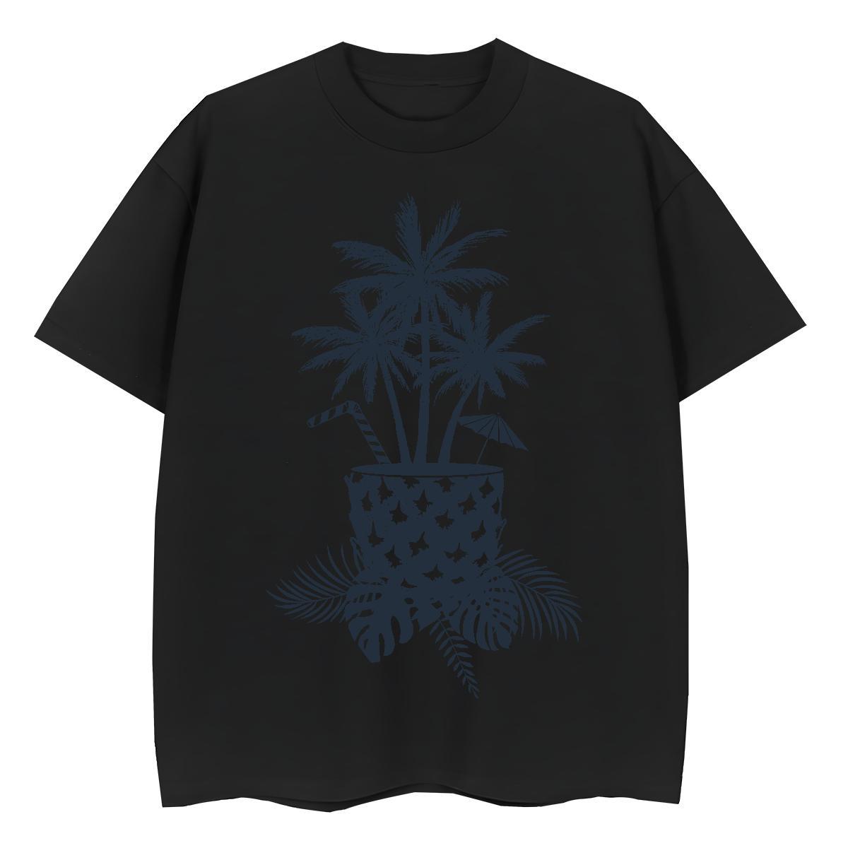 Soft Tshirt for Man Woman Street 230g Cotton Custom Print Plus Size Short Sleeve O-Neck tree Men T Shirts Classic Casual Tops