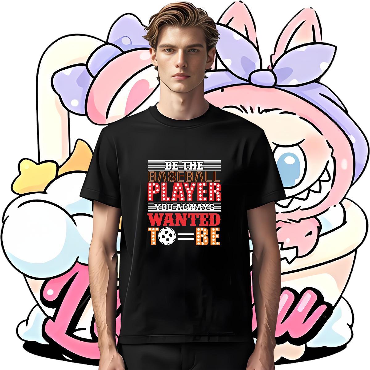 Soft letter Mens T Shirts High Street Hip Hop Mens Tshirts 230g Cotton Brand Pure Cotton Floral Print Tee Shirt