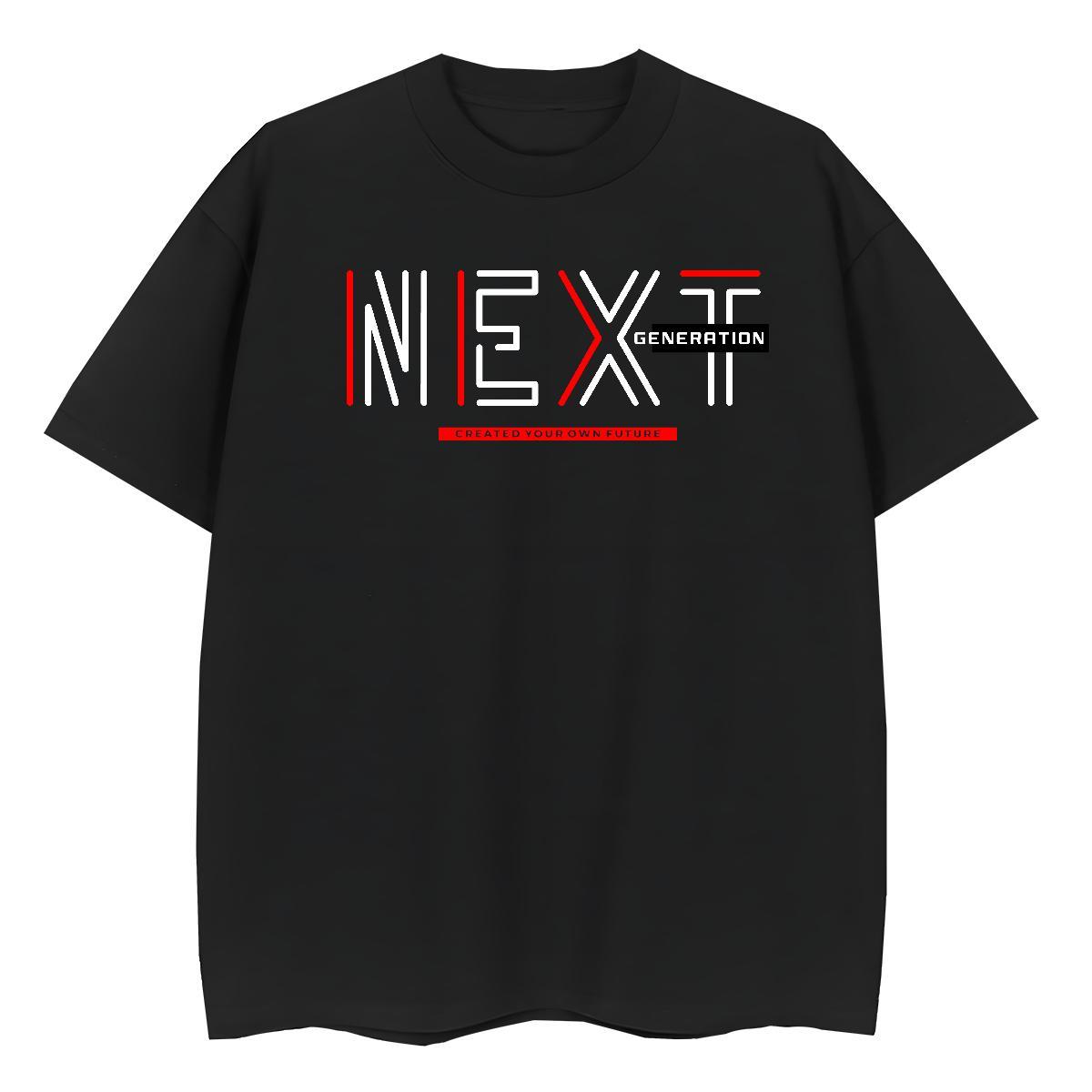 Cool Design Men Tshirts Sport 230g Pure Cotton Cartoon Print Breathable Crew Neck letter T shirt Wholesale Tops