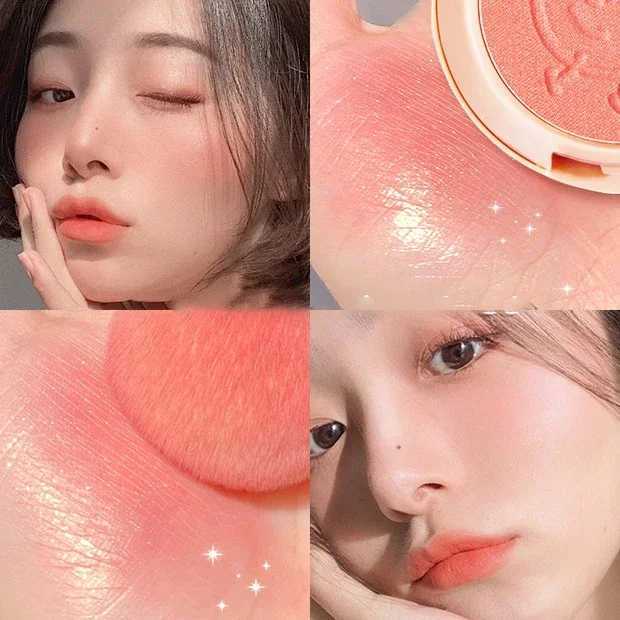 Girl B Peach Cream Makeup Ber Palette Cheek Contour B Cosmetics Bes Cream Korean Makeup Rouge Cheek Tint BXJ241225