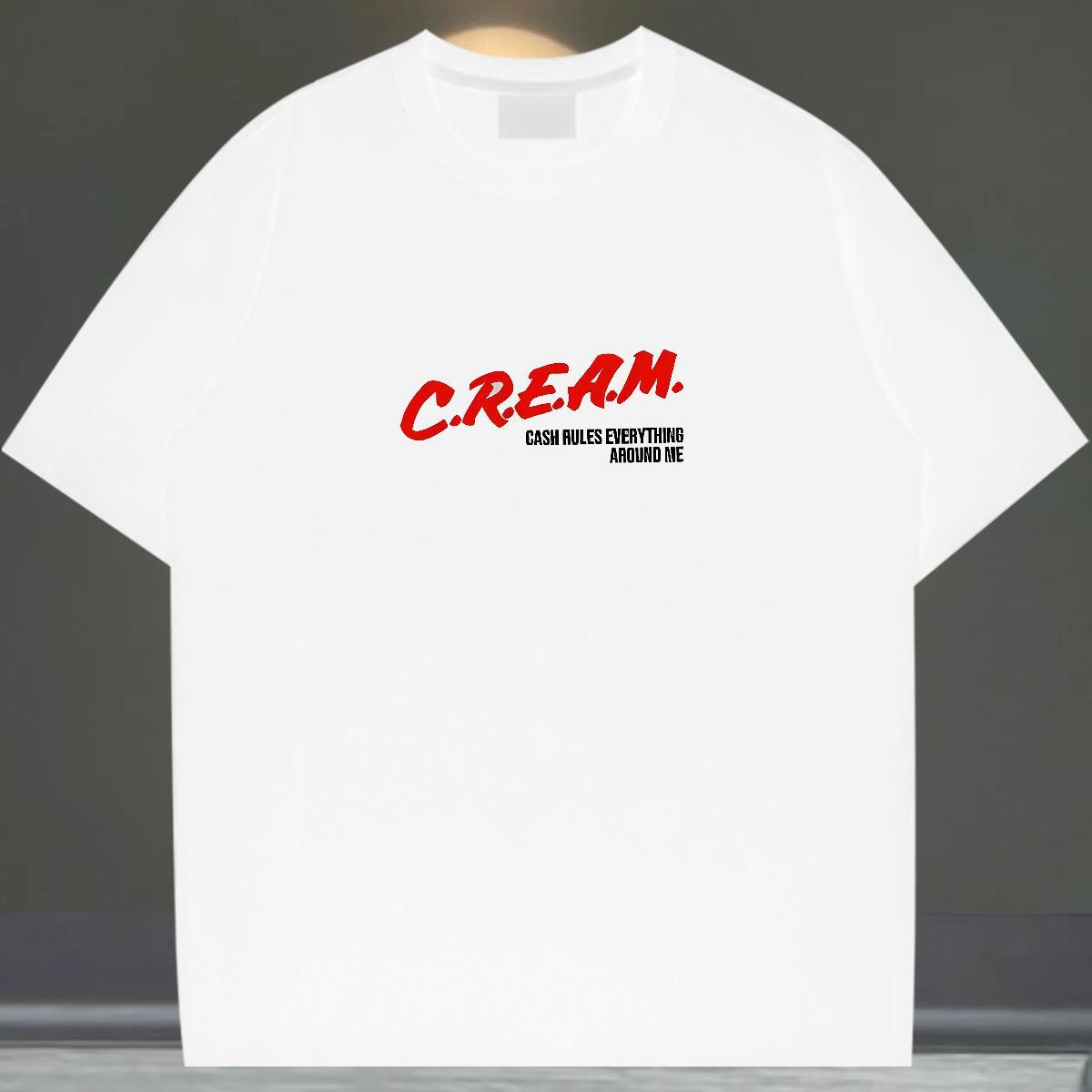 Wholesale Men Tshirts Sports Casual 100% Cotton 230g Black Oversized Crew Neck Breathable letter Man T Shirts Classic Wear