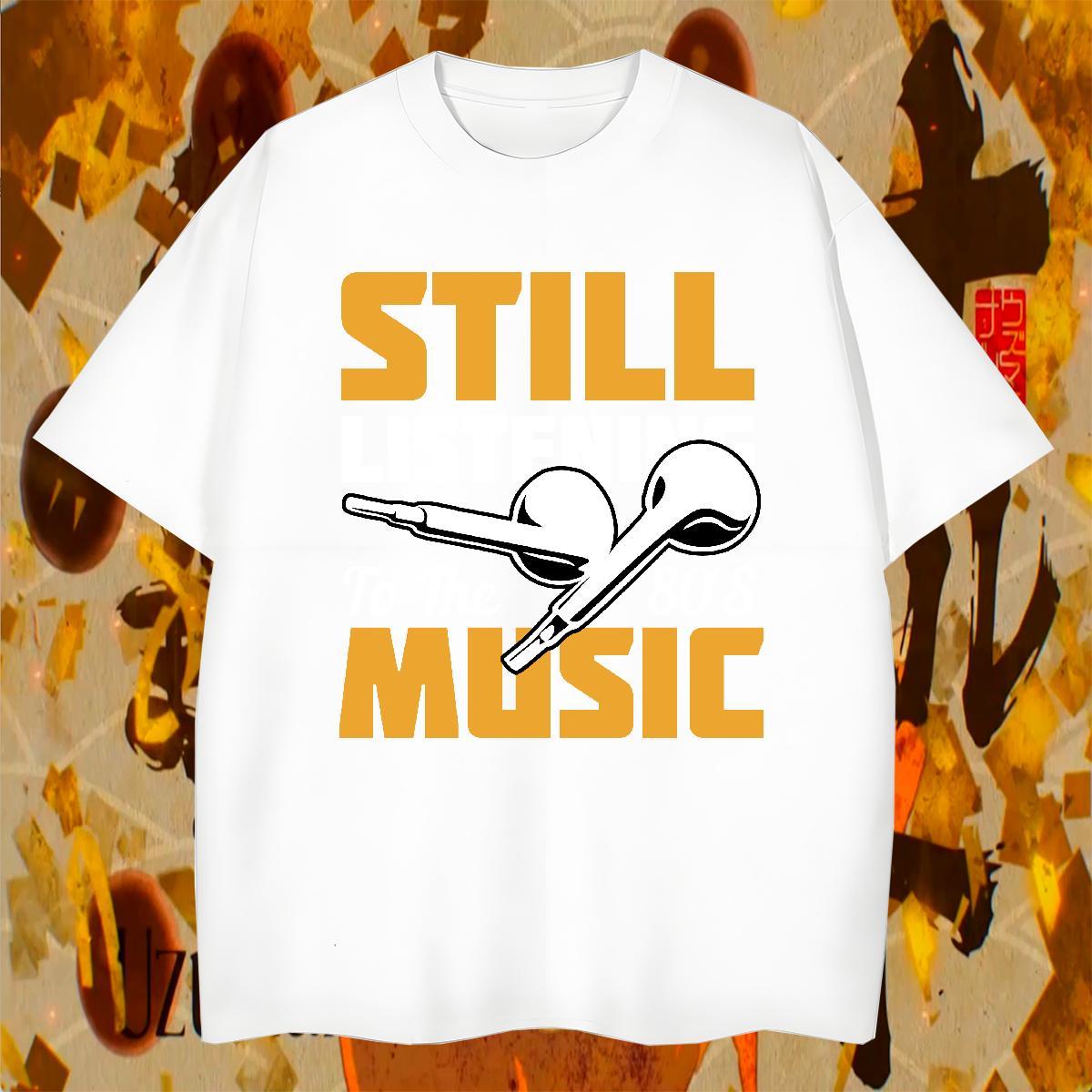 Wholesale Men Tops Tees Hip Hop 230g Cotton Cartoon Print Breathable monogram Men T Shirts Customized Clothings