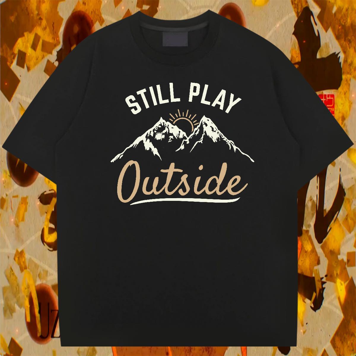 Loose Fit Men Tshirts Beach 100% Cotton 230g Black Oversized O Neck Short Sleeves monogram Men T Shirts DIY Customized Clothes