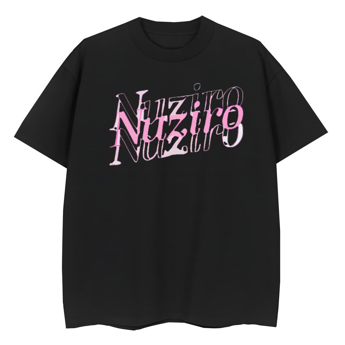 Female Couples T Shirts 230g Cotton letter Street Casual T shirt Crew Neck Plus Size Cartoon Clothes