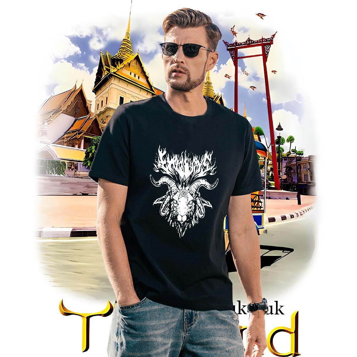 Fashion New Men Clothes T-Shirt 230g 100% Cotton Spring Summer panting Breathable Short Sleeve Man T Shirts Cool Custom Print Oversized Wear
