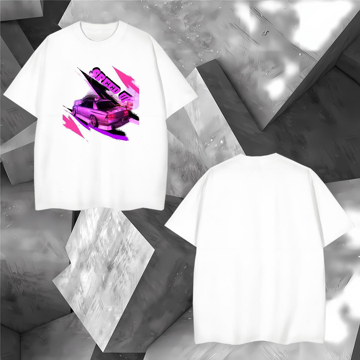 TOP Quality beach Mens T Shirts High Street Hip Hop Tshirts 100% Cotton 230g 2024 DIY Breathable Oversized 4XL Tops