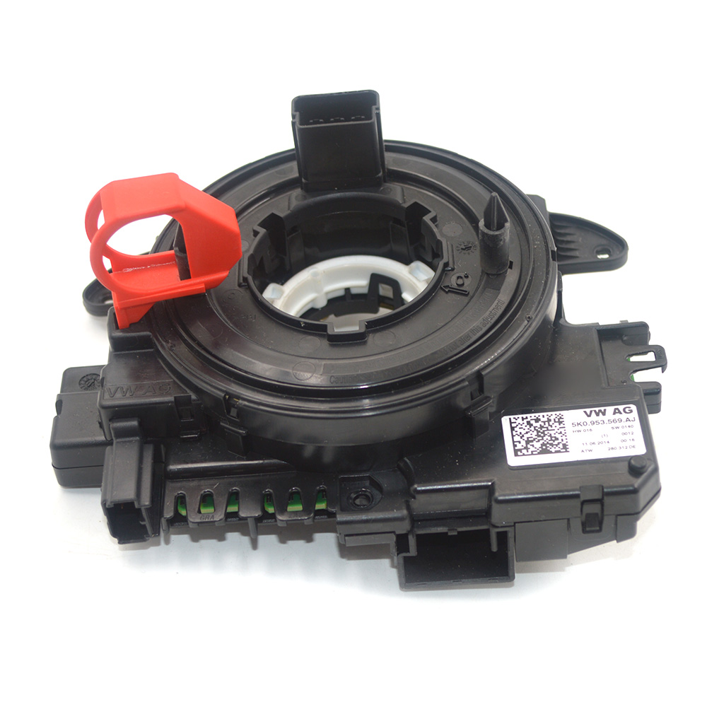 Original winding spring steering angle sensor 5K0953569AJ 5K0 953 569 AJ for VW Audi Seat Skoda