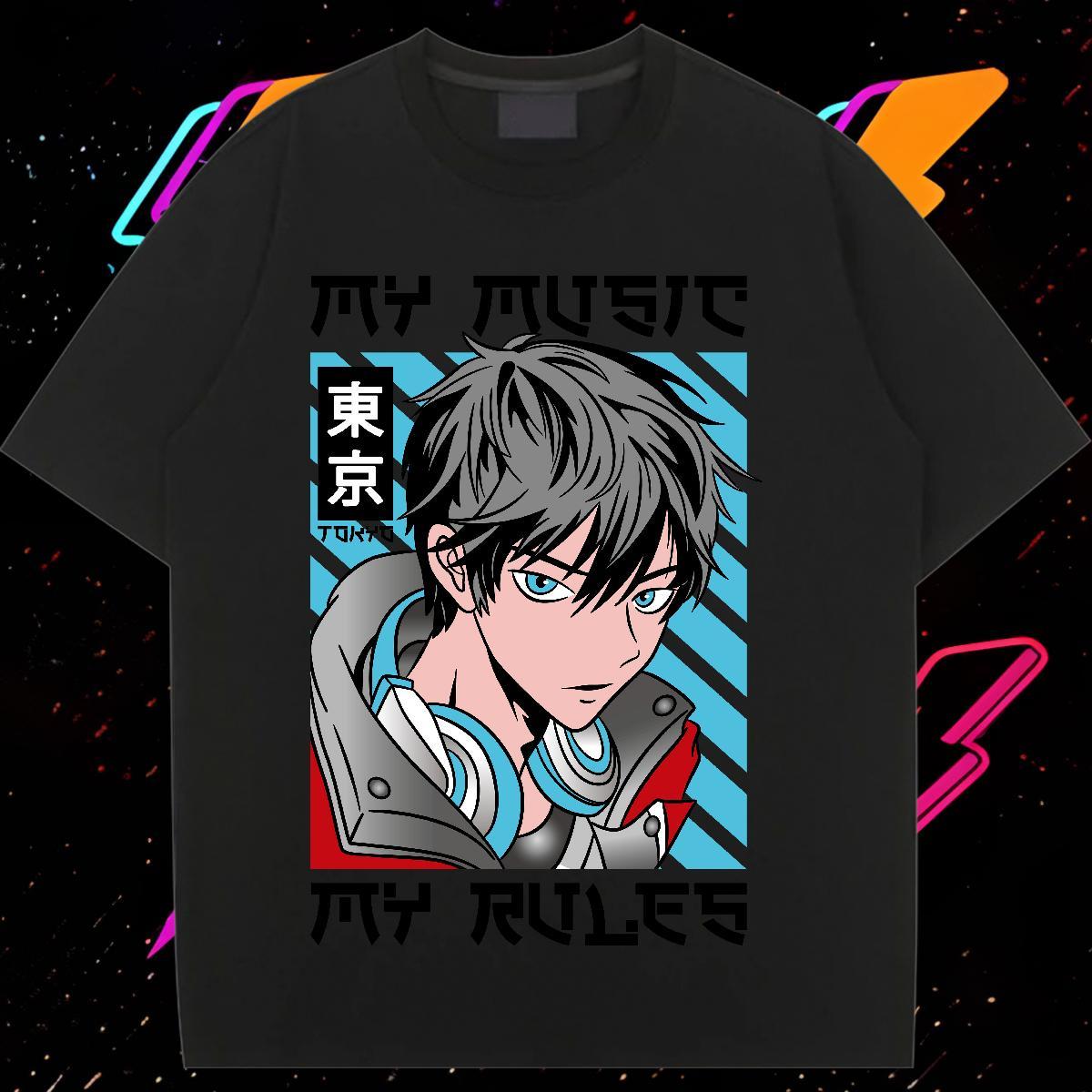 Designer Women Tshirts 100% Cotton 230g comic Street Wear T shirt Breathable Custom Print Oversized Clothings