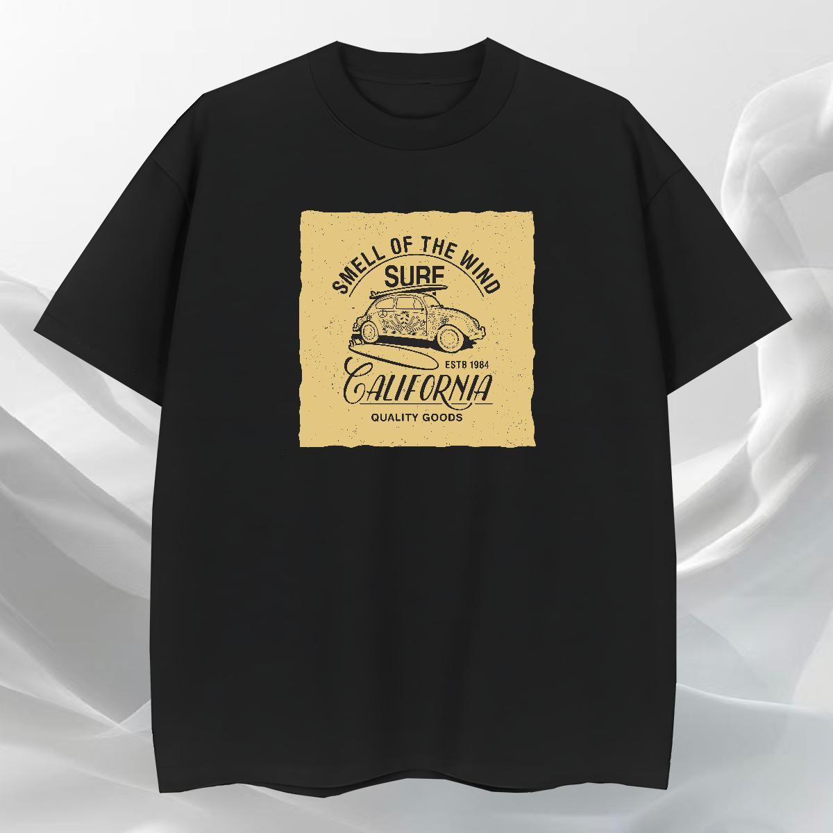 Brand Tshirt for Man Woman Outdoor 230g 100% Cotton Cartoon Print Short Sleeve Soft car T shirt Casual New Clothings