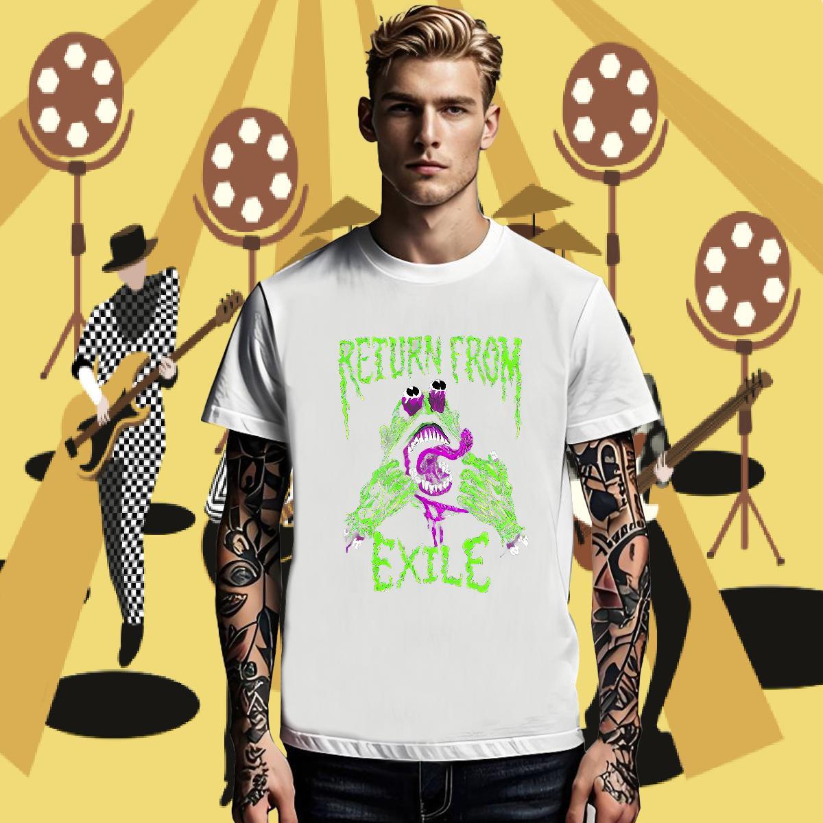 Stylist exile Men Tops Tees 230g Pure Cotton T-Shirts Oversized Casual Beach Round Neck Short Sleeve Classic Top Tees