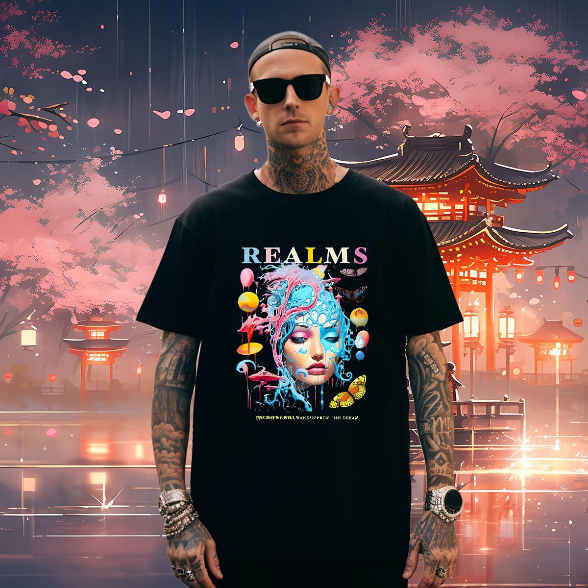 Brand women T-Shirts for Men Street Wear Men Tees 100% Cotton 230g New Arrival Pure Cotton Custom Printing Clothings